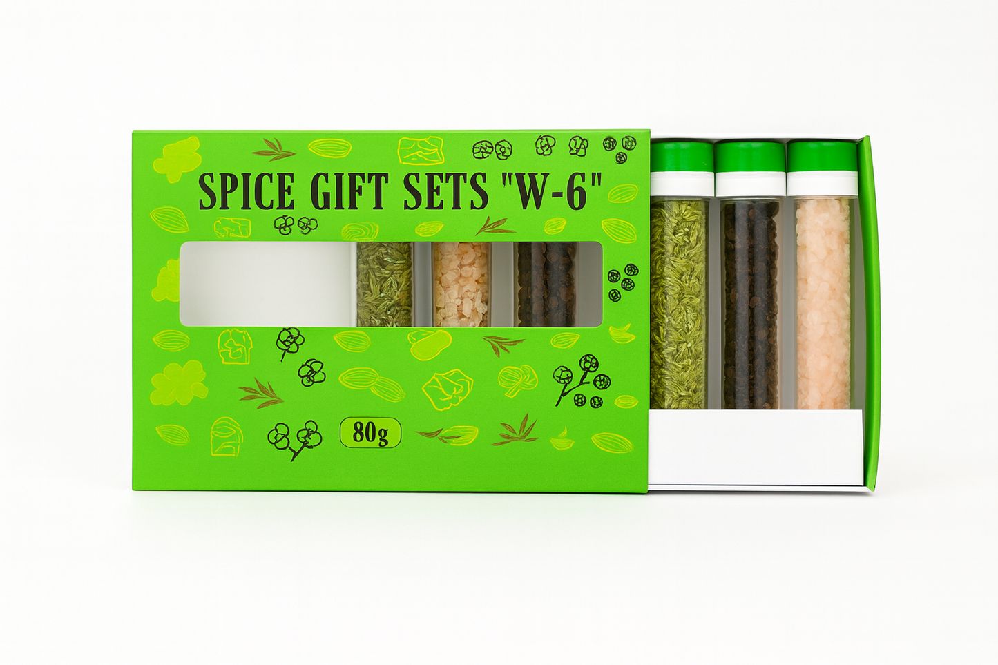 đ Spice Gift Set W-6 â Naturligt GĂ„voset
