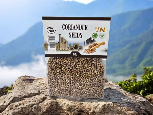 High-quality Korianderfrön (Coriander Seeds) by Nature Pick Market, perfect for enhancing flavors in Asian, Mexican, and Indian dishes.