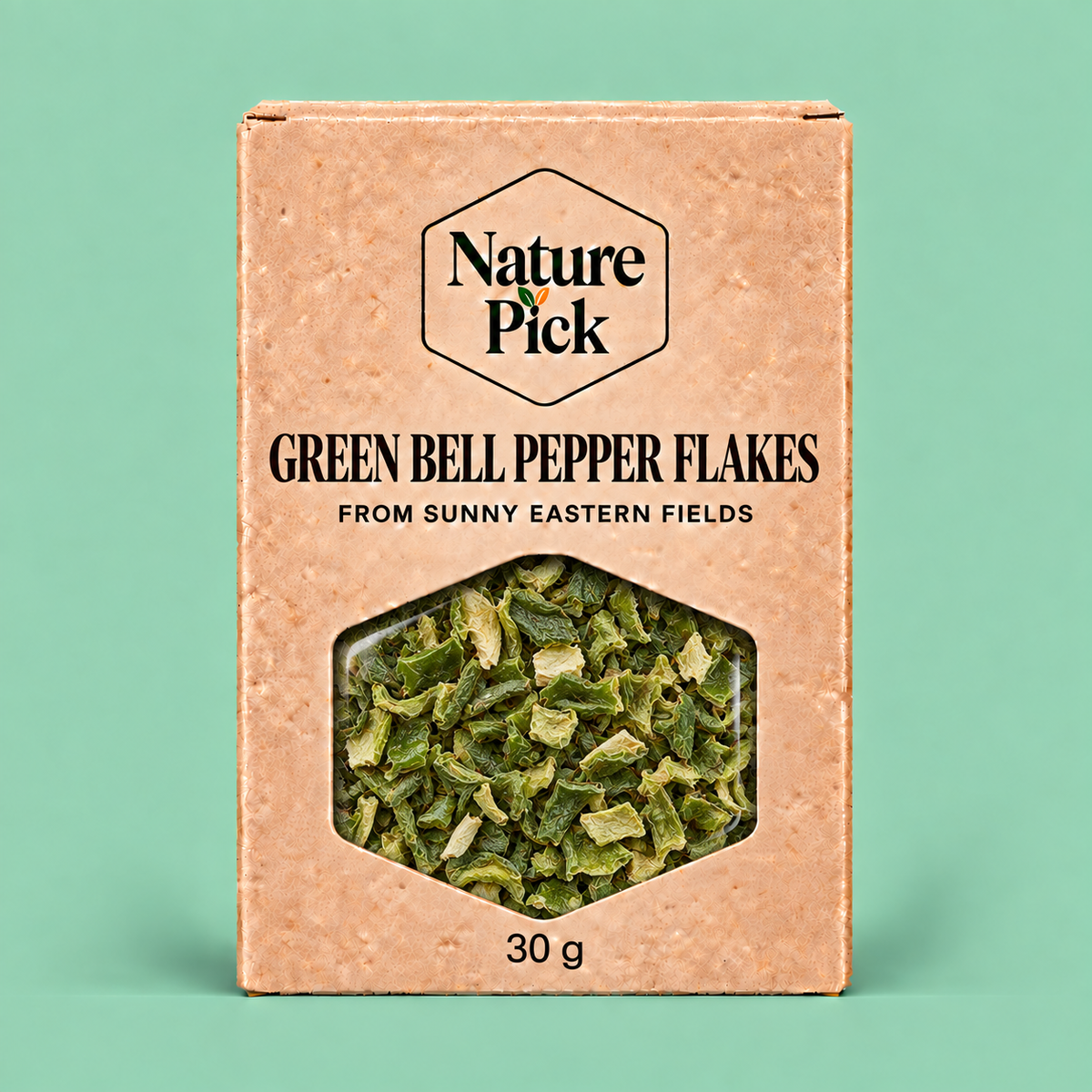 Green pepper flakes (sun-dried)