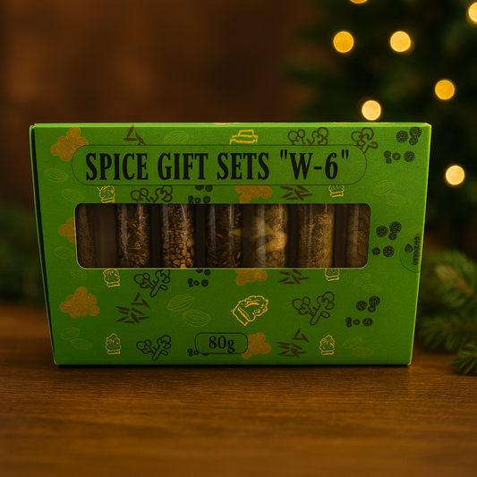 🎁 Spice Gift Set W-6 – Naturligt  Gåvoset