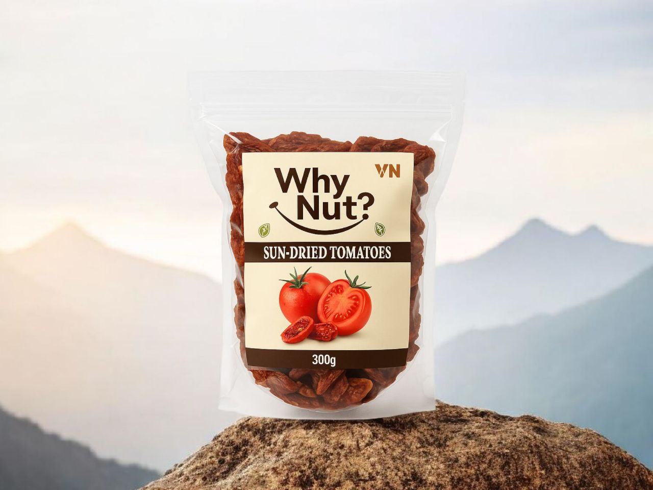 Soltorkade Tomater 300g (100% Naturliga)