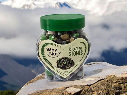 Choklad Stenar from Nature Pick Market - delicious chocolate stones with a unique design resembling real pebbles, perfect for satisfying your sweet cravings.