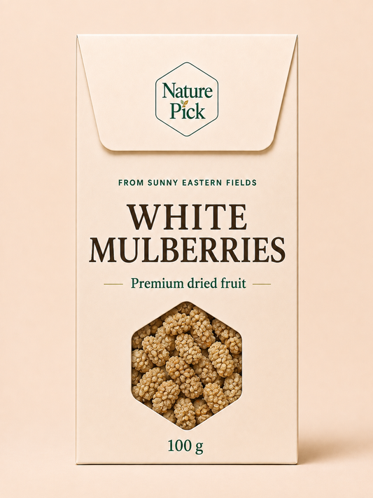 SUN-DRIED WHITE MULBERRIES