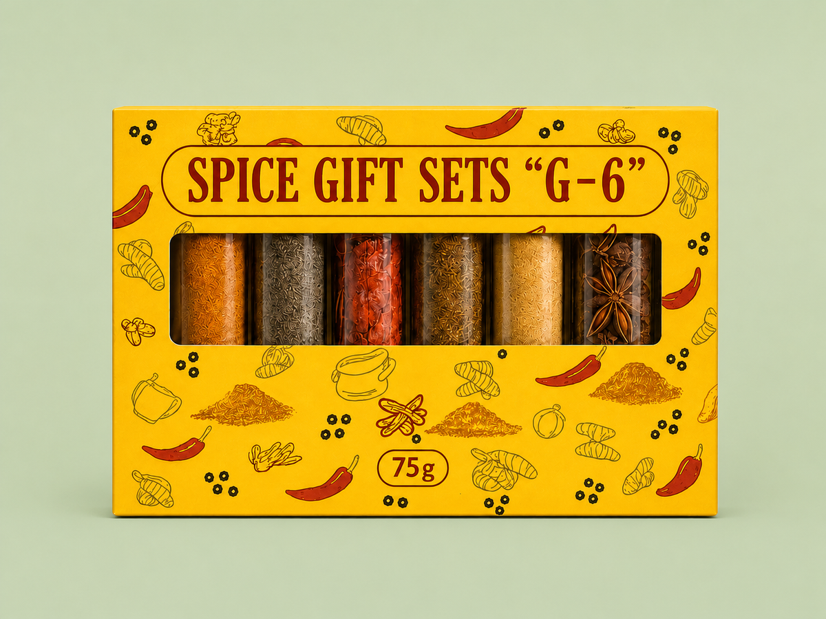 Spice Gift Set G-6, malda kryddor – Nature Pick