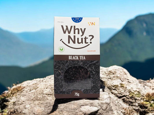 Nature Pick Market Svart Te - strong flavored black tea made from Camellia sinensis leaves, 75g package