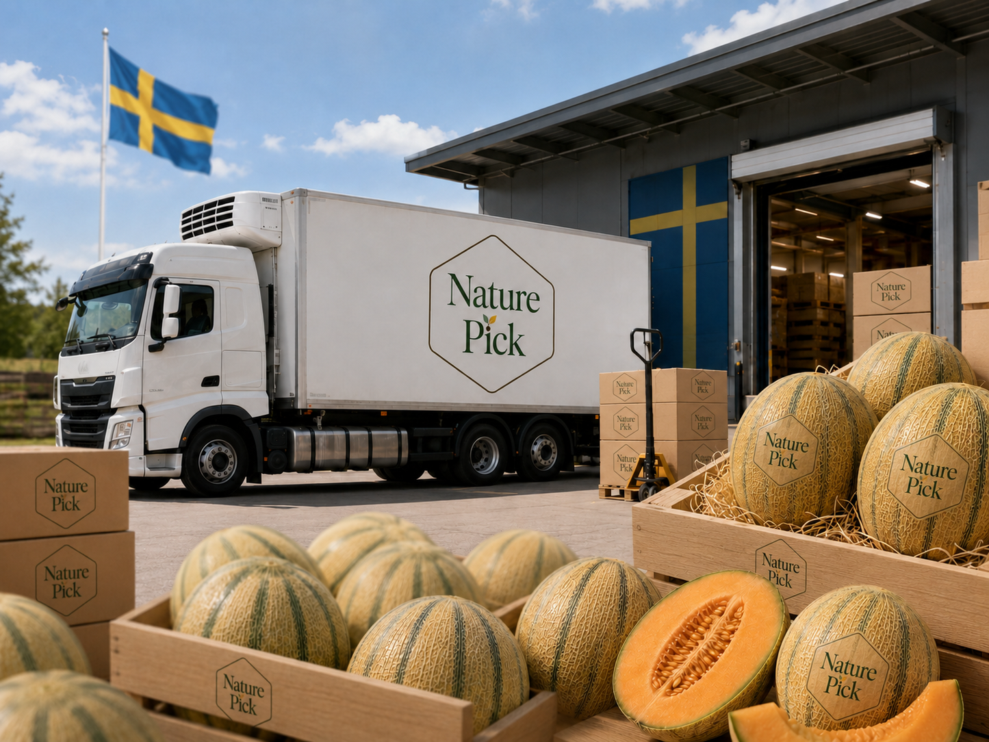 Melon från Uzbekistan