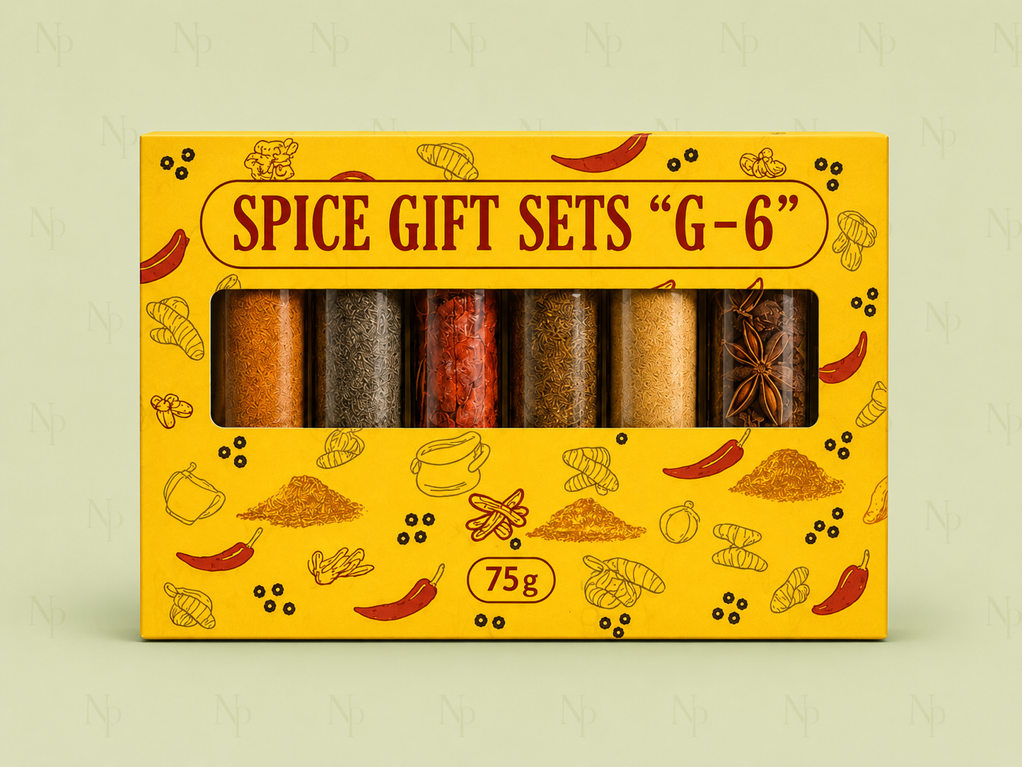 SPICE GIFT SET G-6 MED MALDA KRYDDOR